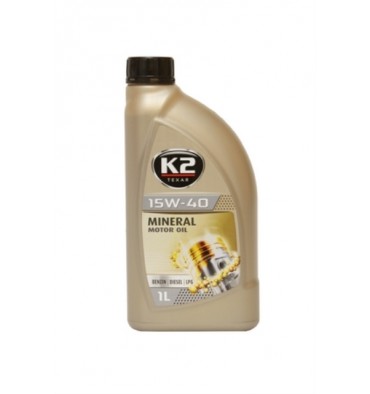 K2 TEXAR 15W-40 BENZIN DIESEL LPG 1 L