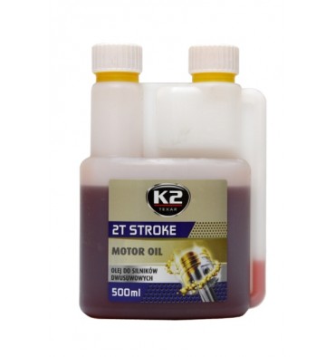 K2 2T STROKE OIL 500 ML CZERWONY