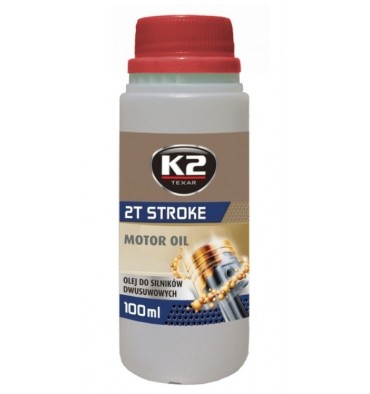 K2 2T STROKE OIL 100 ML CZERWONY K2 2T STROKE OIL 100 ML CZERWONY
