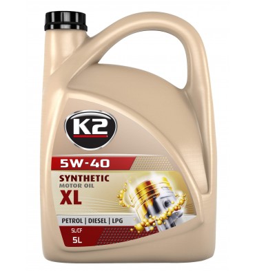 K2 TEXAR 5W-40 XL 5L