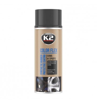 K2 COLOR FLEX CZARNY MAT 400 ML