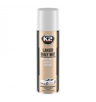 K2 LAKIER AKRYLOWY BIAŁY MAT 500 ML