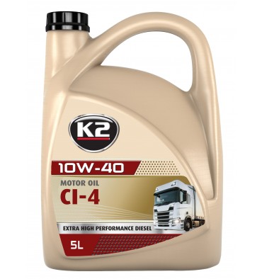 K2 10W40 CI-4 5L K2 10W40 CI-4 5L