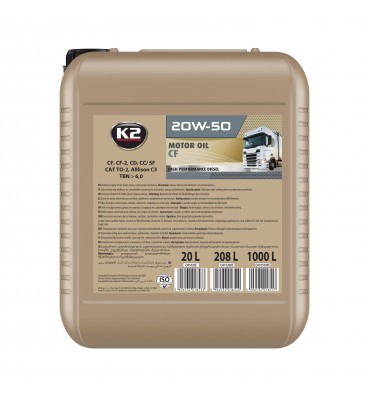 K2 20W-50 CF 20L K2 20W-50 CF 20L