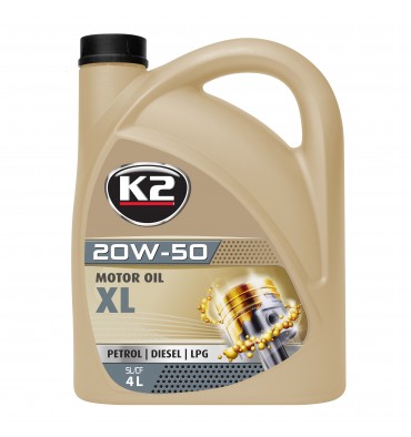 K2 20W-50 XL 4L K2 20W-50 XL 4L